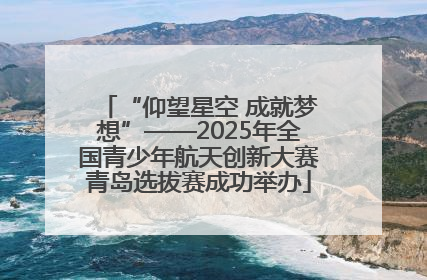 “仰望星空 成就梦想”——2025年全国青少年航天创新大赛青岛选拔赛成功举办