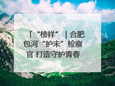 “榜样”｜合肥包河“护未”检察官 打造守护青春成长的永恒灯塔