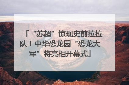 “苏超”惊现史前拉拉队！中华恐龙园“恐龙大军”将亮相开幕式