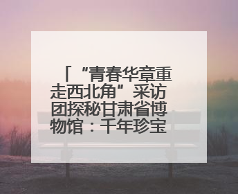 “青春华章重走西北角”采访团探秘甘肃省博物馆：千年珍宝诉说丝路辉煌