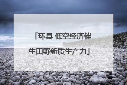 环县 低空经济催生田野新质生产力