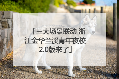 三大场景联动 浙江金华兰溪青年夜校2.0版来了