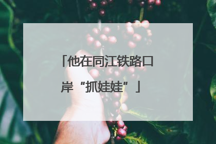 他在同江铁路口岸“抓娃娃”