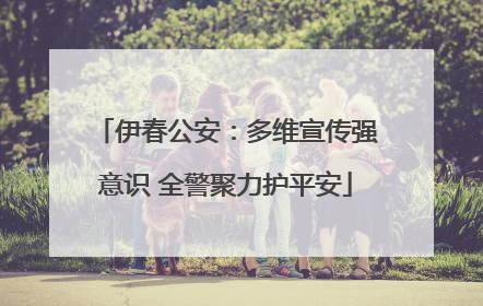 伊春公安：多维宣传强意识 全警聚力护平安