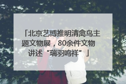 北京艺博推明清禽鸟主题文物展，80余件文物讲述“瑞羽鸣祥”