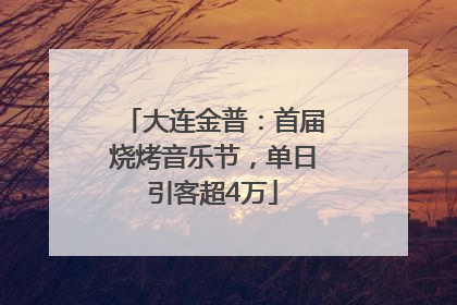 大连金普：首届烧烤音乐节，单日引客超4万