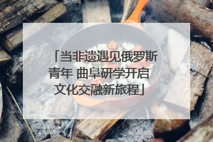 当非遗遇见俄罗斯青年 曲阜研学开启文化交融新旅程