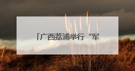 广西荔浦举行“军地联合”防汛抢险应急救援综合演练
