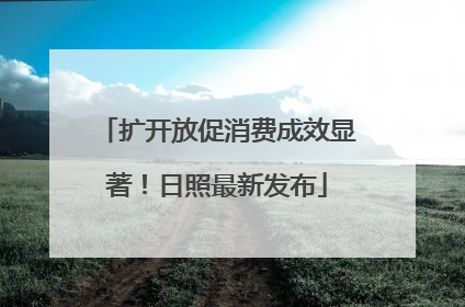 扩开放促消费成效显著！日照最新发布