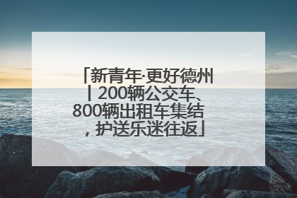 新青年·更好德州丨200辆公交车、800辆出租车集结，护送乐迷往返