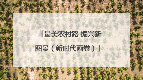 最美农村路 振兴新图景（新时代画卷）