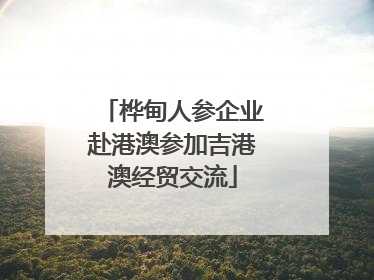 桦甸人参企业赴港澳参加吉港澳经贸交流
