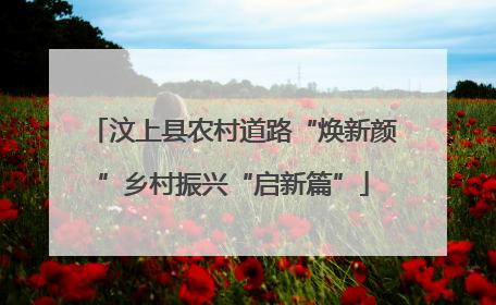 汶上县农村道路“焕新颜”乡村振兴“启新篇”