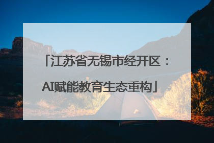 江苏省无锡市经开区：AI赋能教育生态重构