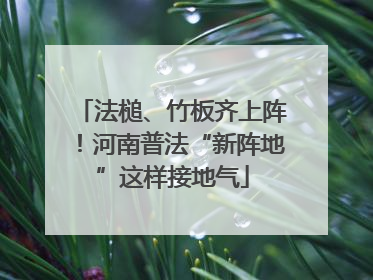 法槌、竹板齐上阵！河南普法“新阵地”这样接地气