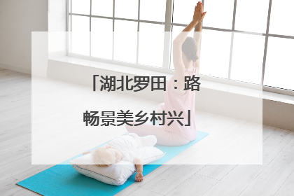湖北罗田：路畅景美乡村兴