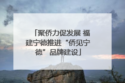 聚侨力促发展 福建宁德推进“侨见宁德”品牌建设