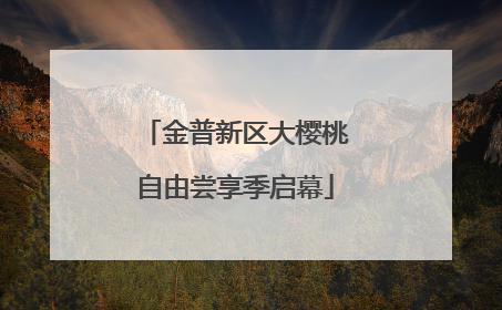 金普新区大樱桃自由尝享季启幕
