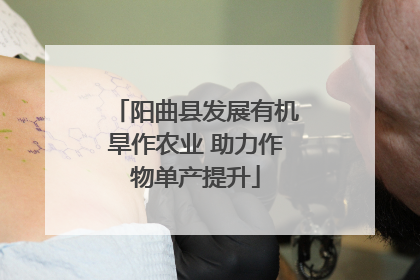阳曲县发展有机旱作农业 助力作物单产提升