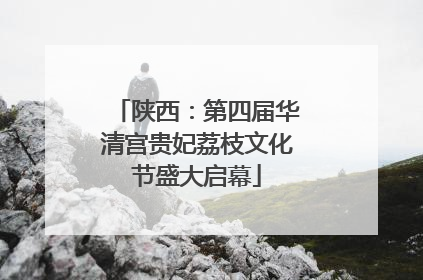 陕西：第四届华清宫贵妃荔枝文化节盛大启幕