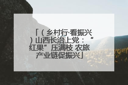 （乡村行·看振兴）山西长治上党：“红果”压满枝 农旅产业链促振兴
