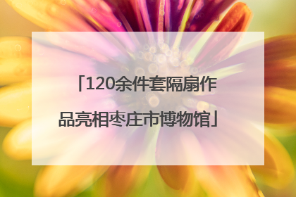120余件套隔扇作品亮相枣庄市博物馆