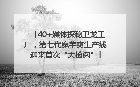 40+媒体探秘卫龙工厂，第七代魔芋爽生产线迎来首次“大检阅”